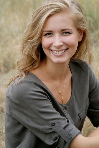 woman smiling